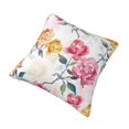 thumbnail image 2 of Rateoe Colorful Flowers Pattern Throw Pillow Cover Premium Pillow Stuffer Sham Square for Decorative Cushion Bed Couch Sofa(Pillow insert not included), 2 of 8
