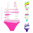 thumbnail image 3 of LIJCC Toddler Girl One-Piece Color-Block Swimsuit – Asymmetrical Strap Design with Cutout Waist Detail, Bold Striped Pattern, Perfect for Beach & Pool Adventures, 3 of 5