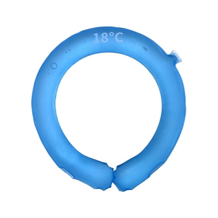 Neck Cooling Tube Cooling Neck Wraps C (64 degreeF) Heat Dissipation Outdoor Ice Pack Neck for Hiking Office Summer Travel Camping