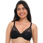 Bow Lace Half Cup Bra, Women's 34B-40DD