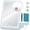 Cyan, variant on Travel Makeup Mirror With Lights Valentines Day Gifts For Her  Girlfriend Wife Birthday Rechargeable Portable Folding Compact Led Set Tweezer 3 Color Light Modes