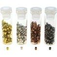 thumbnail image 3 of The Beadsmith Tube Crimp Beads, 2mm, Assorted Colors, 600 Pieces, Uniform Cylindrical Shape, No Sharp Edges, Designed to Secure The Ends of Jewelry Stringing Wires and Cables, 3 of 7