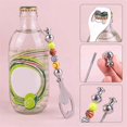 thumbnail image 5 of 4 Pack DIY Beaded Beer Opener Metal Bottle Opener Decorative Beaded Bottle Opener for Bartenders Ki, 5 of 5