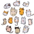 thumbnail image 1 of Parches bordados, lindo gato para planchar, pegatinas decorativas para ropa, pantalones vaqueros, bolsas, chaquetas, calcetines, zapatos (15 unidades), 1 of 5