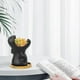 thumbnail image 5 of 9.5cm Ceramic Flower Pots, Succulent Plant Flower Pots, Mini Hippo Plant Pot, Ceramic Plant Pots Decoration For Bonsai Succulent Plants Black, 5 of 5
