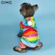 thumbnail image 3 of OIMG-ropa de invierno para perro, pijamas para perros pequeños, ropa de dormir, abrigo para cachorro, sudaderas con capucha para perro Yorkies, peluche, Schnauzer, Mono de lana suave para perro, 3 of 4