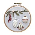 thumbnail image 2 of Christmas Embroidery KIT,Adults Kids DIY Handmade,Hand Embroidery Kits With Stamped Embroidery Pattern, 2 of 5