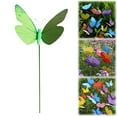 thumbnail image 2 of THHEIC 1 Pack 3D Butterfly Stakes for Garden Decor, 12cm Fake Butterflies Stake for Lawn, Patio, Yard, Pathway, Indoor and Outdoor Ornaments, 2 of 4