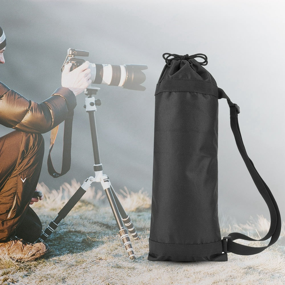 Kritne Camera Tripod Carry Bag, Padded Strap Camera Bag, Black Portable