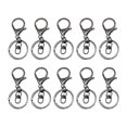 thumbnail image 1 of ZheElen 10pack/lot Metal Key Chain Snap Hooks - Accessories For Personalized Keychain Is Low Gun black 1Set, 1 of 6