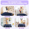 thumbnail image 2 of Almohadillas sensoriales Crash Mat FINCOME para niños con bloques de espuma, 2 of 8
