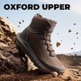 thumbnail image 6 of NORTIV 8 Men's Tactical Hiking Lightweight Cushion Sole for Work All Day Side Zipper Motorcycle Combat Military Boot Arch Support 8 Inches Terrascope, 6 of 8