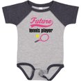 thumbnail image 3 of Inktastic Future Tennis Player Baby Girl Girls Baby Bodysuit, 3 of 5