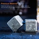 thumbnail image 3 of Juego de piedras para whisky de 8 Uds., piedras para enfriar, 2 vasos, caja de madera, rocas para enfriar, cubitos de hielo reutilizables, 3 of 8