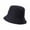 Black, variant on Unisex Cotton Bucket Hat for Women, Flat Top Casual Lady Fall Winter Outdoor Bucket Hat Fisherman Cap