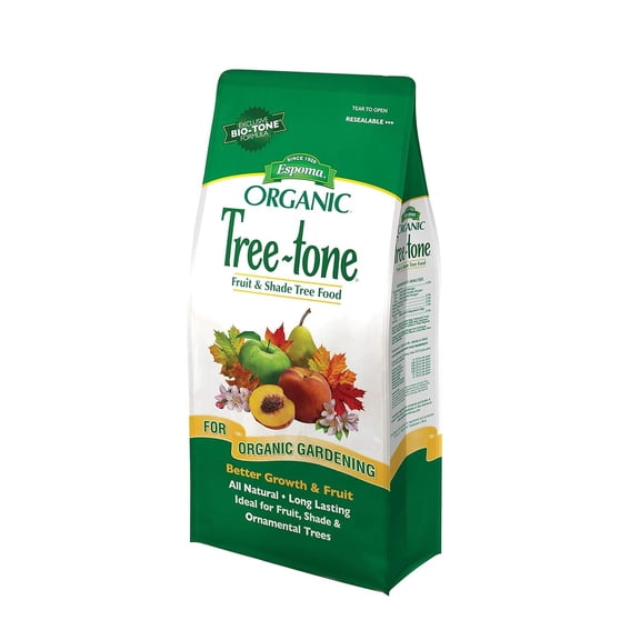 Espoma Tree-Tone Plant Food, Natural & Organic Fertilizer for Shade, Fruit & Ornamental Trees, 4 lb, Pack of 3