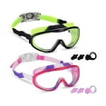 thumbnail image 1 of Chenchen 2 Pack Kids Swim Goggles, Swimming Glasses for Children from 3 to 15 Years Old, 1 of 1