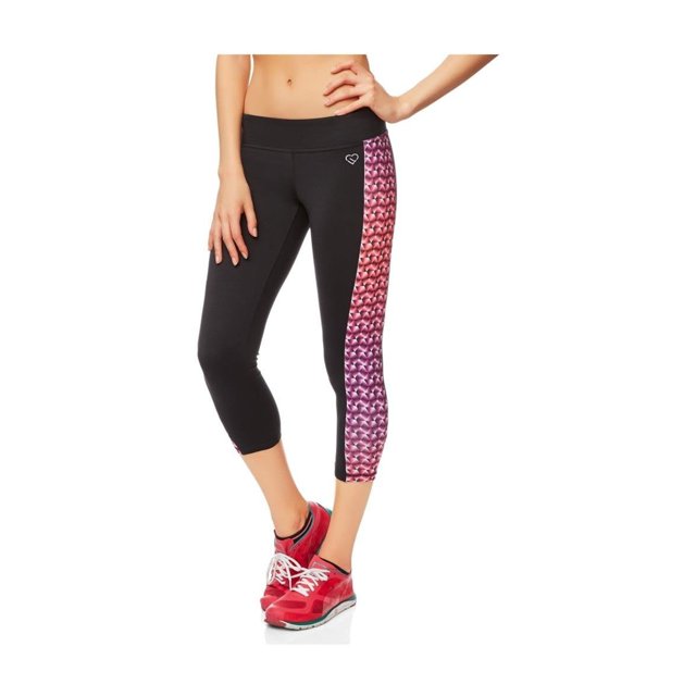 Aeropostale Mujeres Geo Active Athletic Track Pantalones, Negro, X-Small