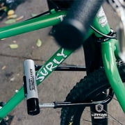 Kryptonite Kryptolok Bike U-Lock, Heavy Duty Anti-Theft Bicycle Lock Sold Secure Gold, 12.7mm Long Shackle with Mounting Bracket and Keys, Ultimate Security Lock for Bicycles E-Bikes Scooters