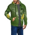 thumbnail image 2 of Kdxio Friut Avocado Print Men Hoodies Casual Hoodies for Men with Zip Pockets Full Zip Long Sleeve Sweatshirt Sports Hooded Jacket-XX-Large, 2 of 5