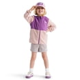 thumbnail image 3 of Sudadera con capucha THE NORTH FACE para niños Glacier con cierre completo, rosa musgo/uva, 3 of 6