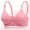 Pink, variant on No Underwire Lace Bralette for Women Adjustable Strap Comfy Soft Wireless Everyday Bra Padded Seamless Bra