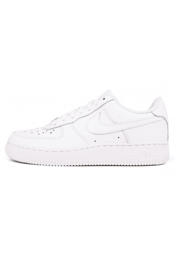 Unisex Air Force 1 LE (GS) Sneaker, Kids, White/White, 7Y M US