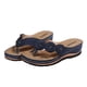 thumbnail image 5 of Sandalias de Tacón bajo Wmkox8yii para Mujer Tacón inclinado Zapatillas casuales talla grande Chanclas, 5 of 5
