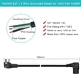 thumbnail image 3 of Cable de alimentación SPARKING NEMA 5-15P de 90 grados y 10 pies a IEC C13, 3 of 8