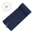 thumbnail image 7 of Ettsollp Microfiber Golf Towel with Carabiner Clip Waffle Pattern Super Soft Absorbent Golf Club Ball Cleaning Wipe Cloth Golf Accessories, 7 of 7