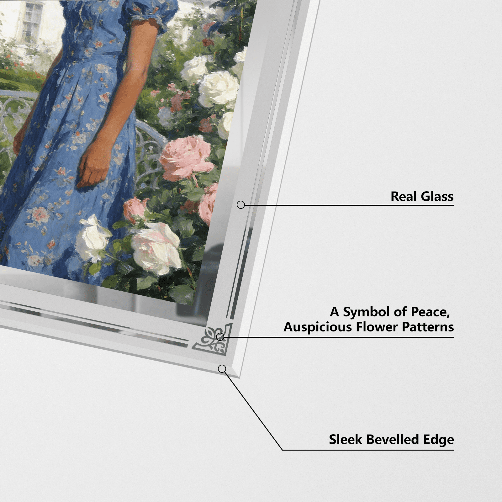5x7 Picture Frame Set of 6, Silver