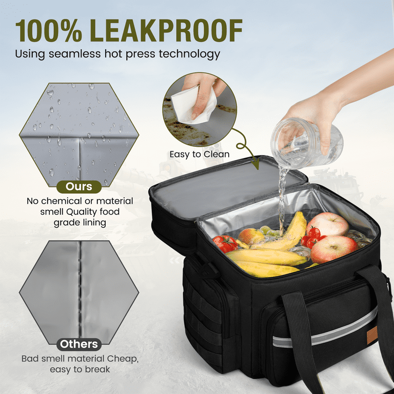 Cshidworld Expandable Insulated Lunch Bag, 24L photo 5