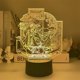 thumbnail image 1 of Luz nocturna LED 3D Azurs Lanes Yings Sweis que cambia de color, 1 of 1