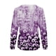 thumbnail image 5 of Sudadera de cuello redondo transpirable cómoda de manga larga con estampado de moda para mujer Fridja  fjkfkj7568, 5 of 5