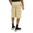 thumbnail image 3 of G-Style USA Men's Solid Fleece Heavyweight Cargo Shorts FS76 - Khaki - 2X-Large, 3 of 5