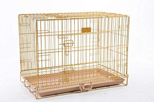 42 or 48 Wire Folding Cage with Pull Out Tray and Optional Floor Grid Homey Pet-18 24 30 36 
