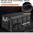 thumbnail image 5 of Car Trunk Organizer, 52L Collapsible Car Storage Waterproof Trunk Organizer with Lid & Handle, Multi Compartment Oxford Cargo Groceries Storage for Trucks SUVs Sedans, 5 of 6