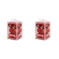thumbnail image 4 of mmirethe 12pieces Durable Construction Christmas Balls For Home Decor With Wide Application Enought Quantity red 2Set, 4 of 6