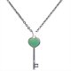 thumbnail image 4 of Collar con colgante de llave Yuyangstore de acero inoxidable Sin patrón, 4 of 8