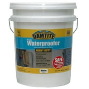 Damtite 01501 Heavy Duty Waterproofer Masonry Coating, 50 lb, White, Powder
