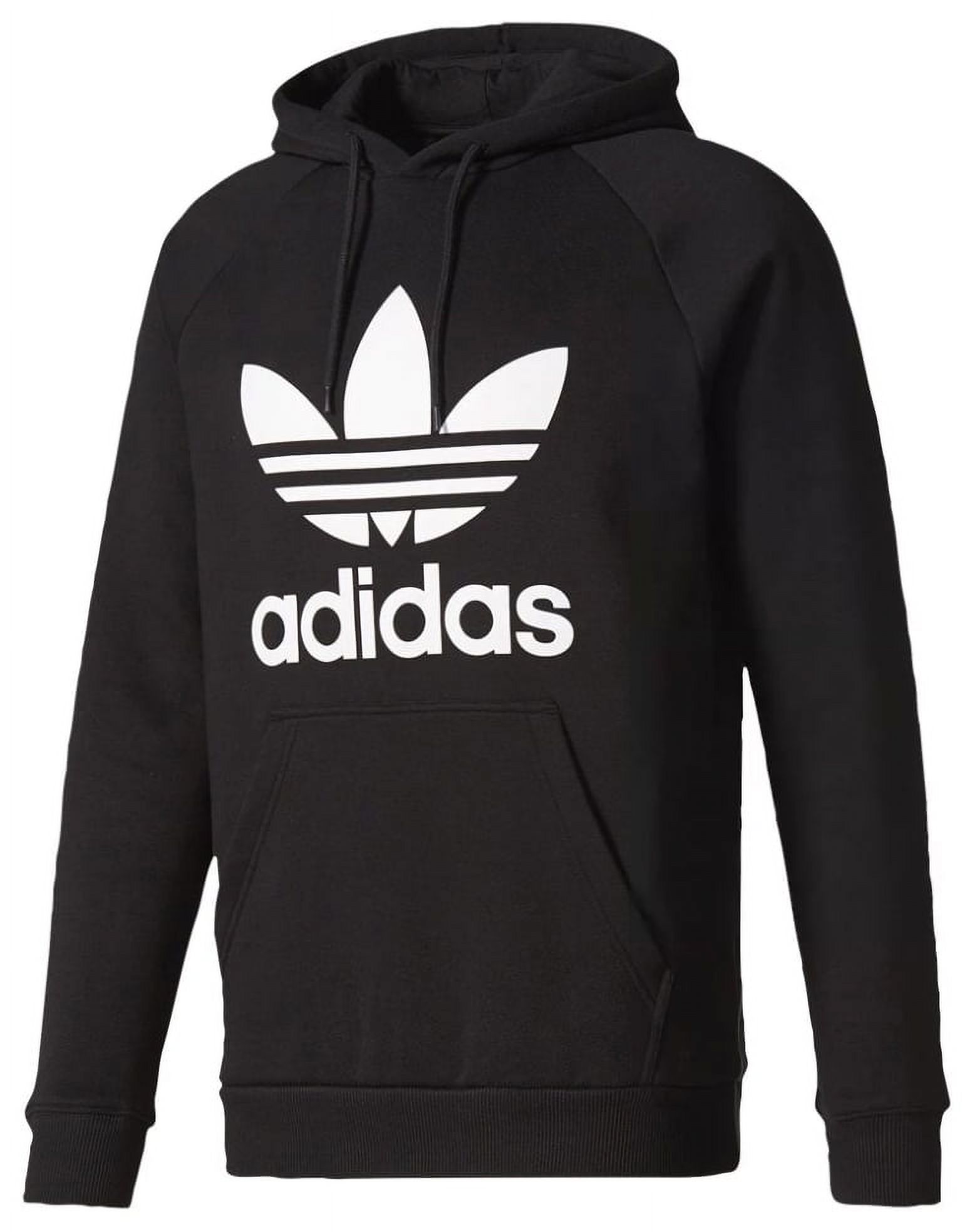 Adidas Originals Trefoil Men's Graphic Hoodie Gray