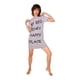 thumbnail image 1 of Camisón de Algodón con estampado gris I LOVE SHAPE M9036 T CH, 1 of 3