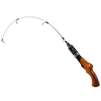 Ice Fishing Rod Portable Lightweight Spinning Rod Ice Fishing Pole Winter Ice Fishing Gear for Trout Walleye Perch Panfish Crappie