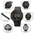 thumbnail image 6 of SKMEI Men's Digital Sports Watch Large Face Waterproof Wrist Watches for Men with Stopwatch Alarm El Noctilucent, 6 of 8