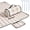 Light Brown, variant on Outdoor Picnic Blanket, Extra Large, 80''x60'' Waterproof Foldable Blankets Gingham Picnic Mat for Beach, Camping Grass Lawn Park Accessories Cute Couple Ideas Wedding (Red, 80”x60”)