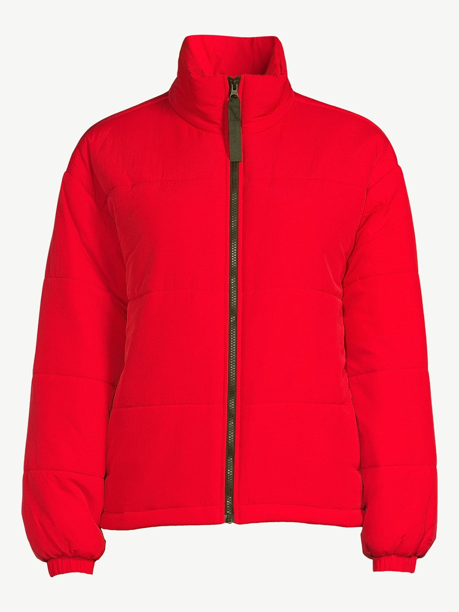 Free Assembly Women's Oversized Puffer Jacket - Walmart.com