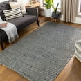 thumbnail image 4 of Surya Watford WTF-2300 96x120" Rectangle Global Fabric Area Rug in Charcoal, 4 of 7