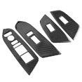 thumbnail image 3 of Seat Adjustment Button Panel Trim Soft Carbon Fiber Decoration Fit for Honda CRV 20162019, 3 of 3