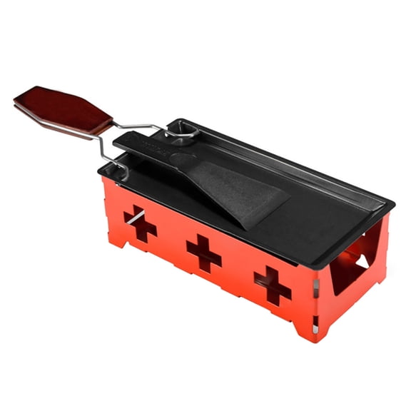 Cheese Barbeclettes for Grilling Efficient Cheese Grilling Pans with Spatula Delicate Gift for Cheese Enthusiasts