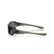 Oakley Sunglasses for Men - OO9238 Fives Squared Rectangular Sunglasses - Olive Ink/Grey - Size 54